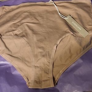 Everlane Cotton Hipster in Mocha